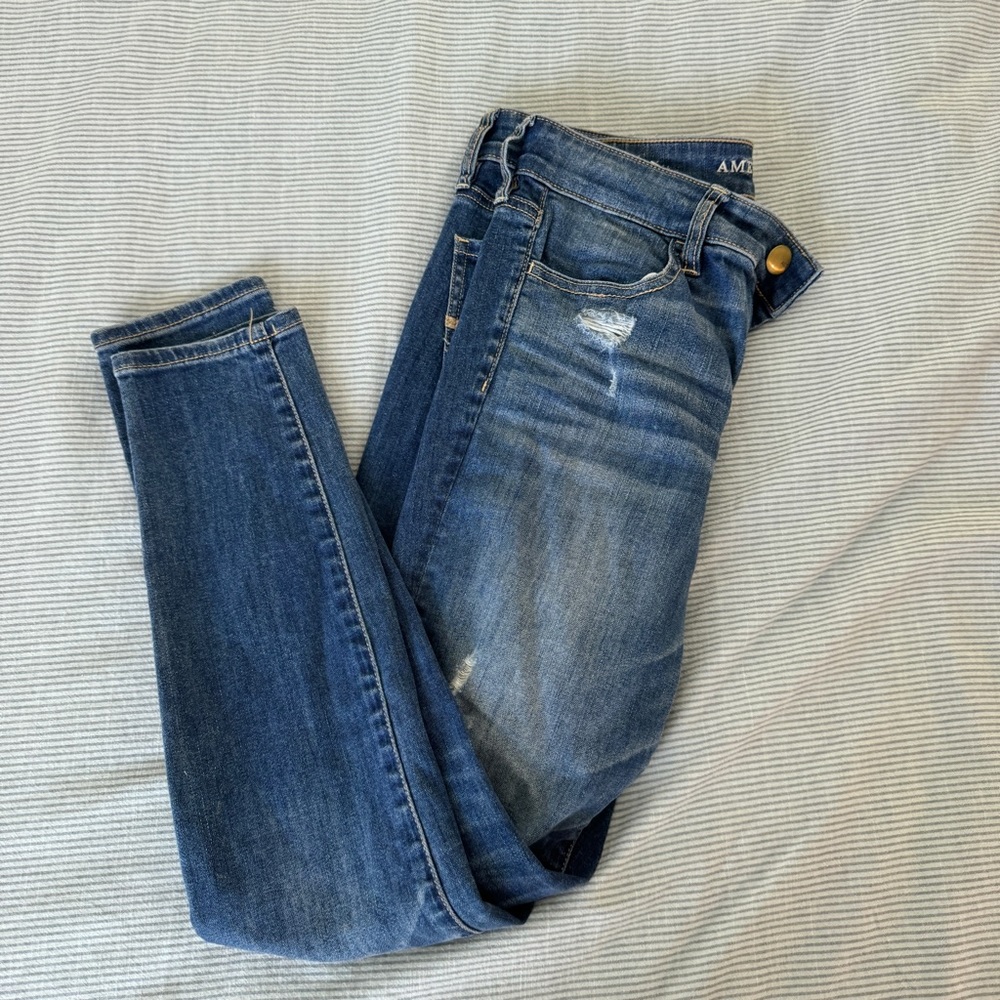 American eagle high rise jegging super stretch x size 6